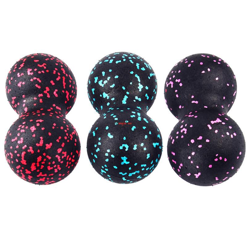 EVA Double Peanut Fascia Ball: Muscle Relaxation for Yoga, Feet, Wrists, and Back