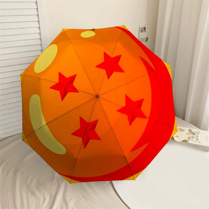 

1PC Dragon Ball Umbrella-8-Rib Reinforced, Automatic Open, Lightweight & Durable, Cute Fashion Accessory for Outdoor-P2619