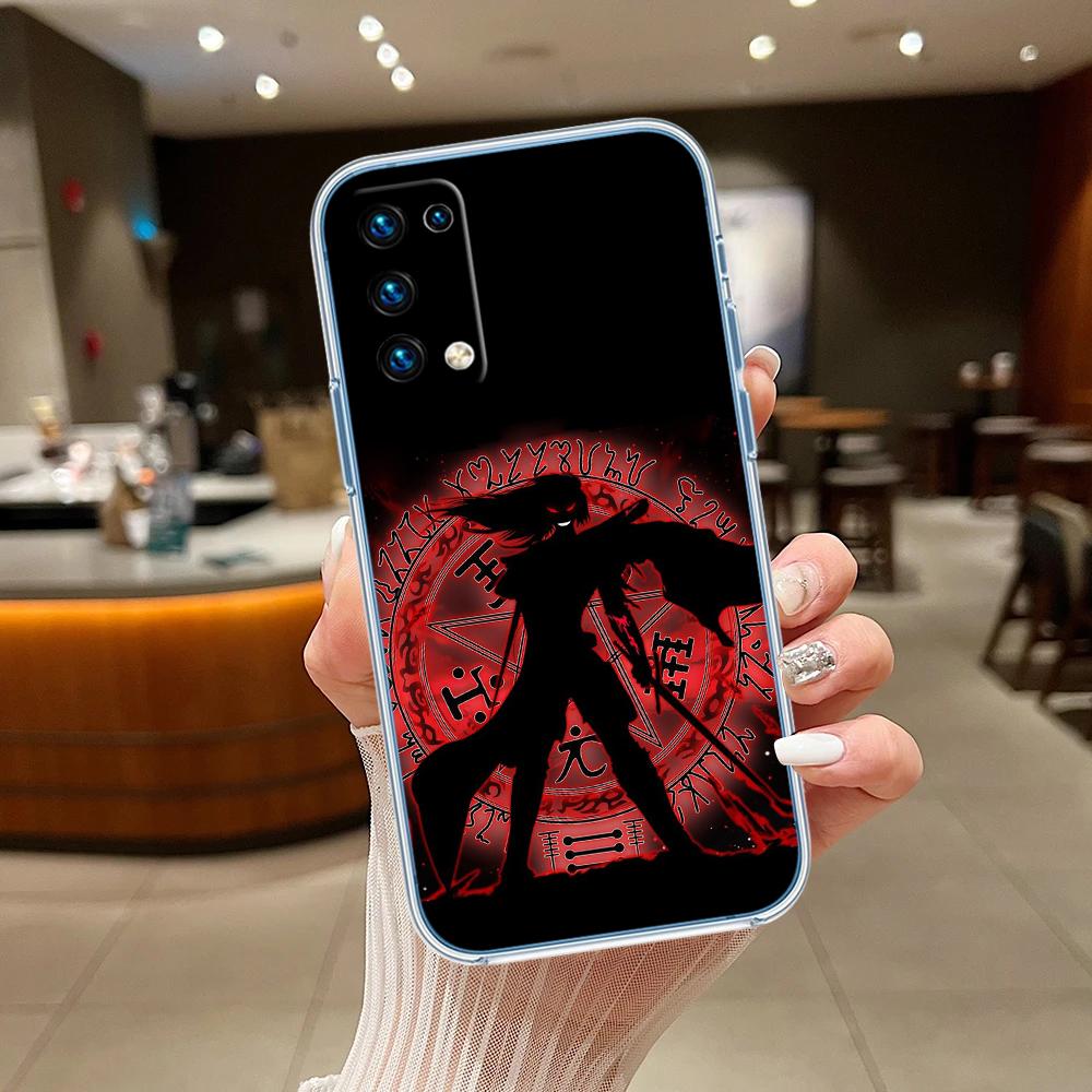 Hellsing Transparent Phone Case for Motorola Moto Edge 20 30 40 50 S30 Fusion Ultra Pro Neo Lite + G200 G23