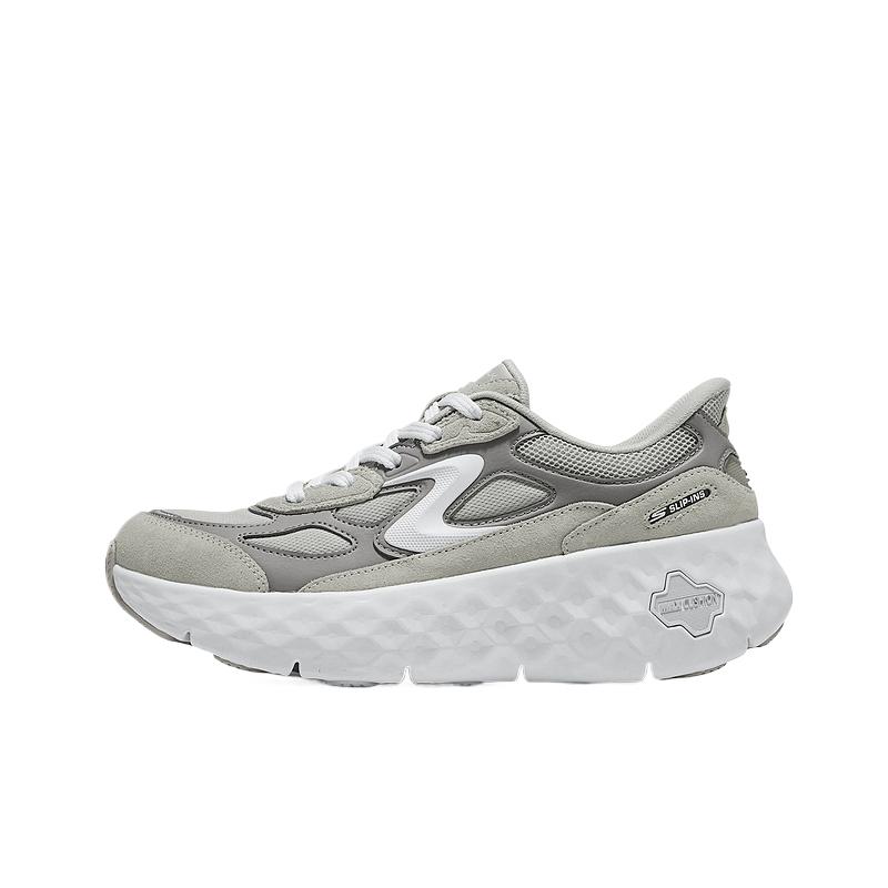 Skechers Go Walk Comfortable Classic Breathable Low Top Running Shoes Women sneakers 126039-GRY 35