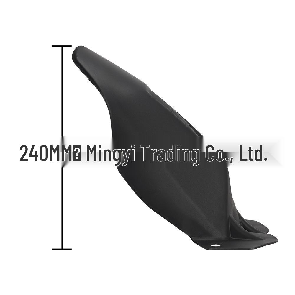 Black Rear Fender Splash Guard for Loncin Wuji LX900-C DS900X Motorcycle