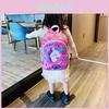 Cute Cartoon Unicorn Print Kids Backpack Adorable Toddler School Bag Durable Nylon Material