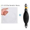 Universal Gasoline Siphon Hose Pump Manual Portable Hand Gas Pump Oil Transfer Fuel Pump  Oil