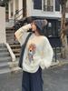 Cozy Korean-Style Round Neck Knit Sweater - Soft, Chewy, and Relaxed Long-Sleeve for Autumn/Winter