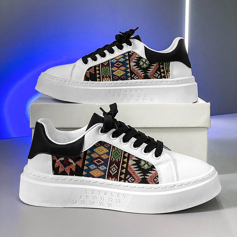 

39-44 Новые модные повседневные белые кроссовки для мужчин, кроссовки Luxus Designer Tênis Masculino Platform, износостойкие, бесплатная доставка 44 чёрный