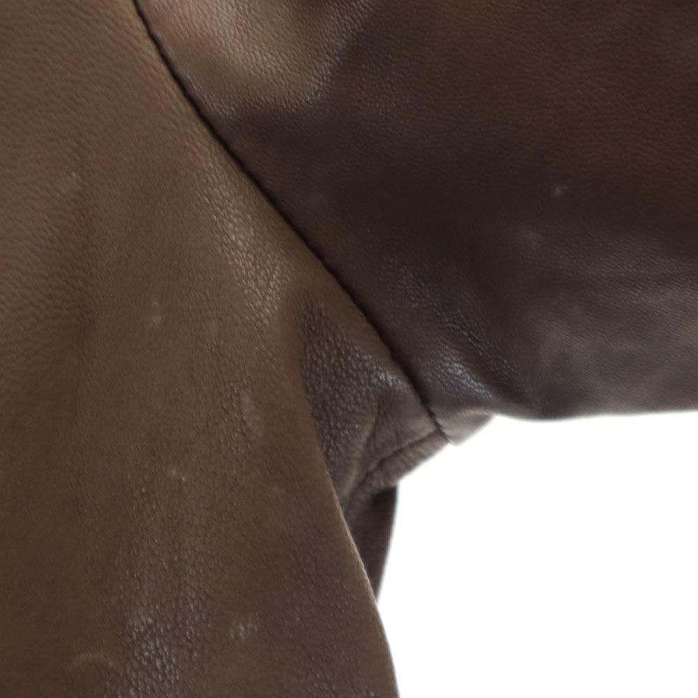 IENA Sheepskin leather jacket Brown Blouson Women Used