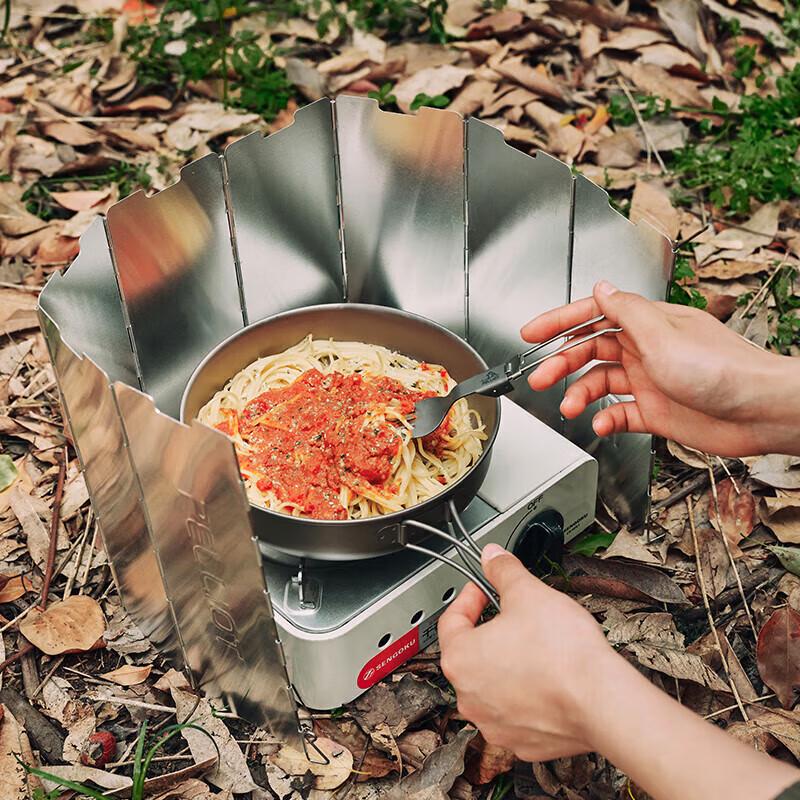 

BOSHIHO Portable Folding Camping Stove Windscreen
