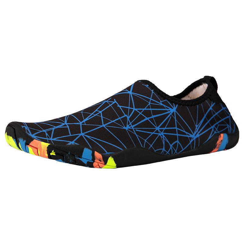 New Unisex Water Athletic Shoes Barefoot Quick-Dry Aqua Yoga Socks Easy Slip-On For Men Women Barefoot Surfing Upstream Athletic Shoes 35-47