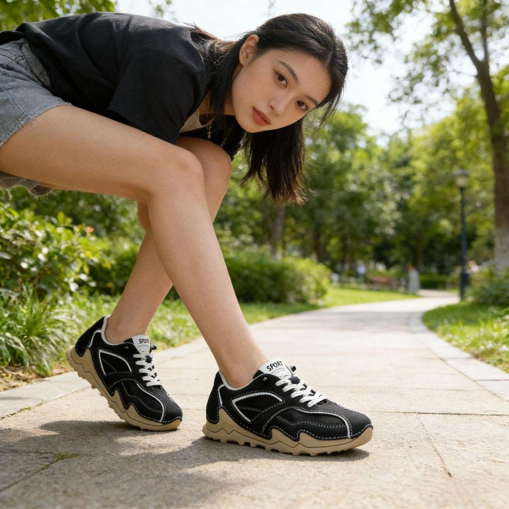 KuaJing Women's 2026 Spring Forrest Gump Versatile Casual Sports Shoes