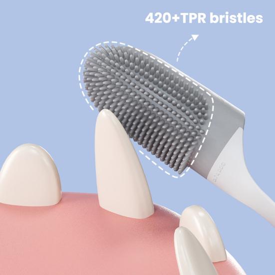 Finger Dog Toothbrush Gum-friendly Soft Pet Toothbrush Gentle Teeth Cleaning Brush for Dogs Teeth Care Dental Health
