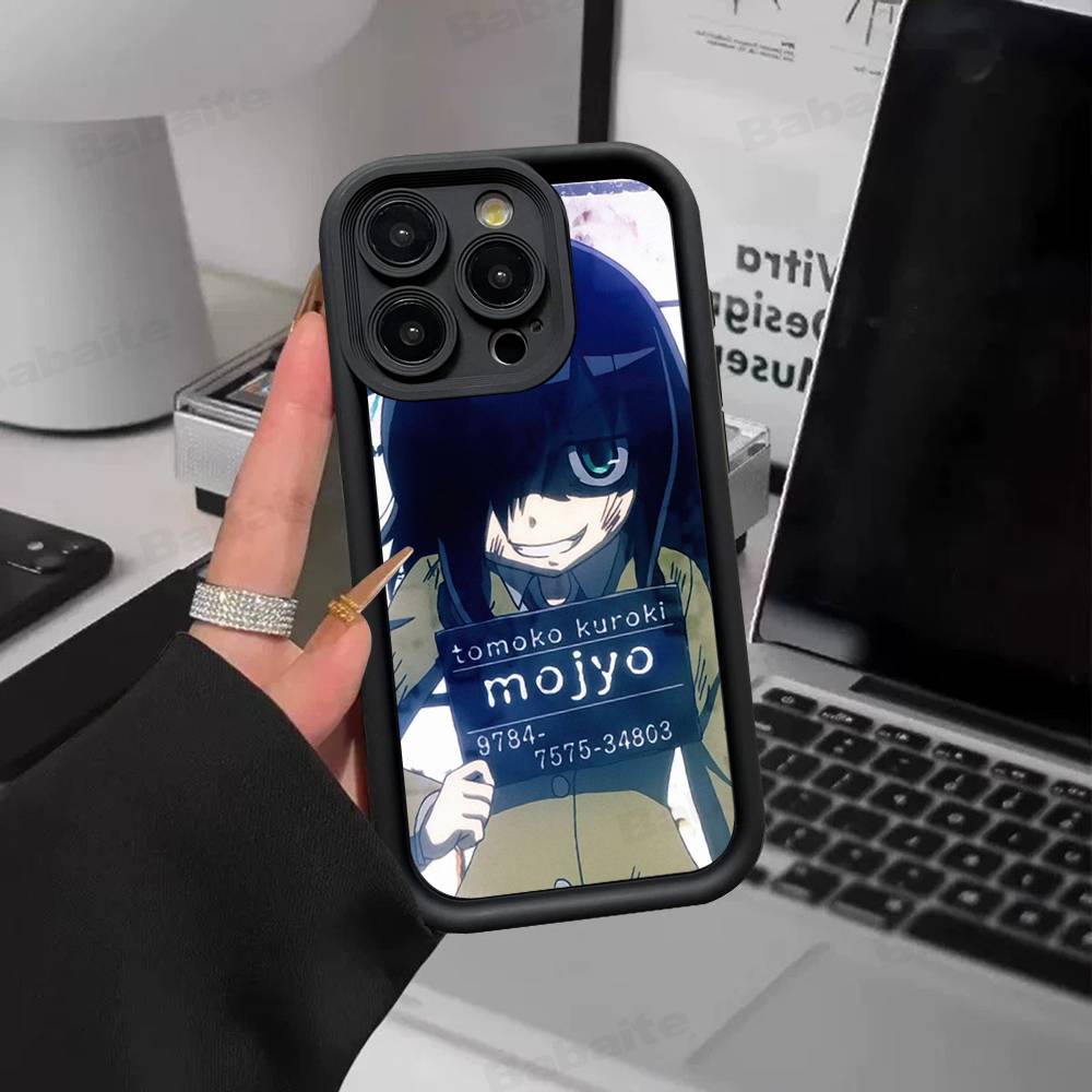 Watamote K-Kuroki T-Tomoko Phone Case For IPhone 17 16 15 14 13 12 11 Pro Max Plus Silicone Shockproof Case