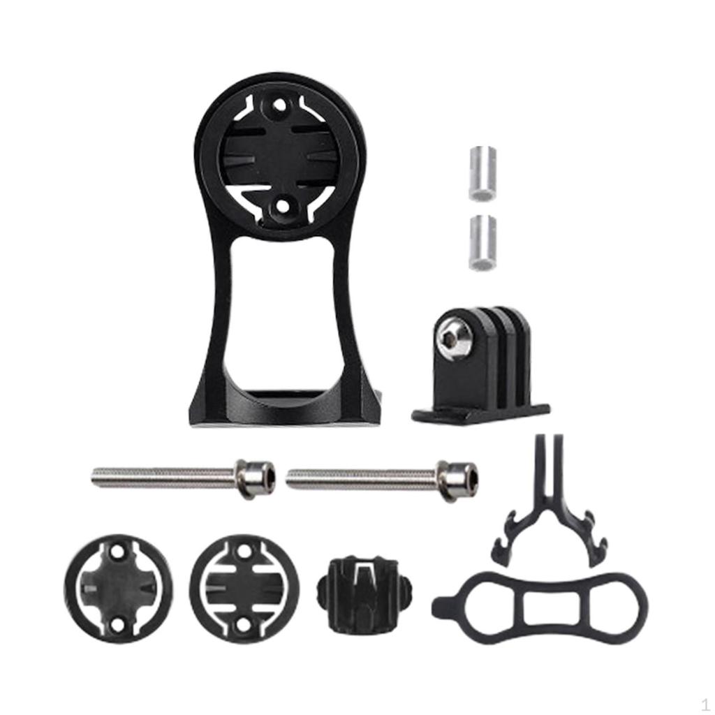 Bike Computer Combo Mount Bicycle Handlebar Extended Action Camera Bracket Clamp Cycling