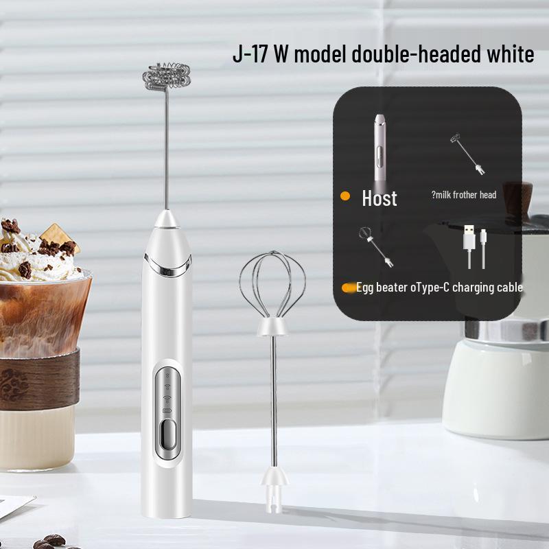 Handheld Electric Milk Frother and Coffee Stirrer