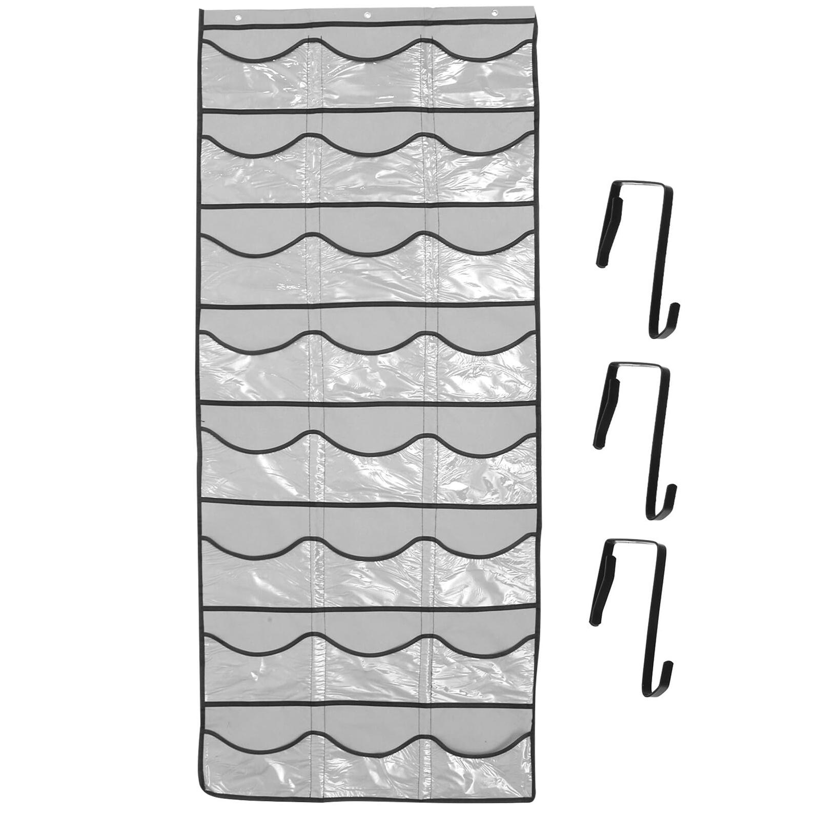 Door Hat Storage Organizer Rack 24- Oxford Fabric Baseball Cap Holder Foldable No-drill Wall Hat Rack For Home Closet 2140₽