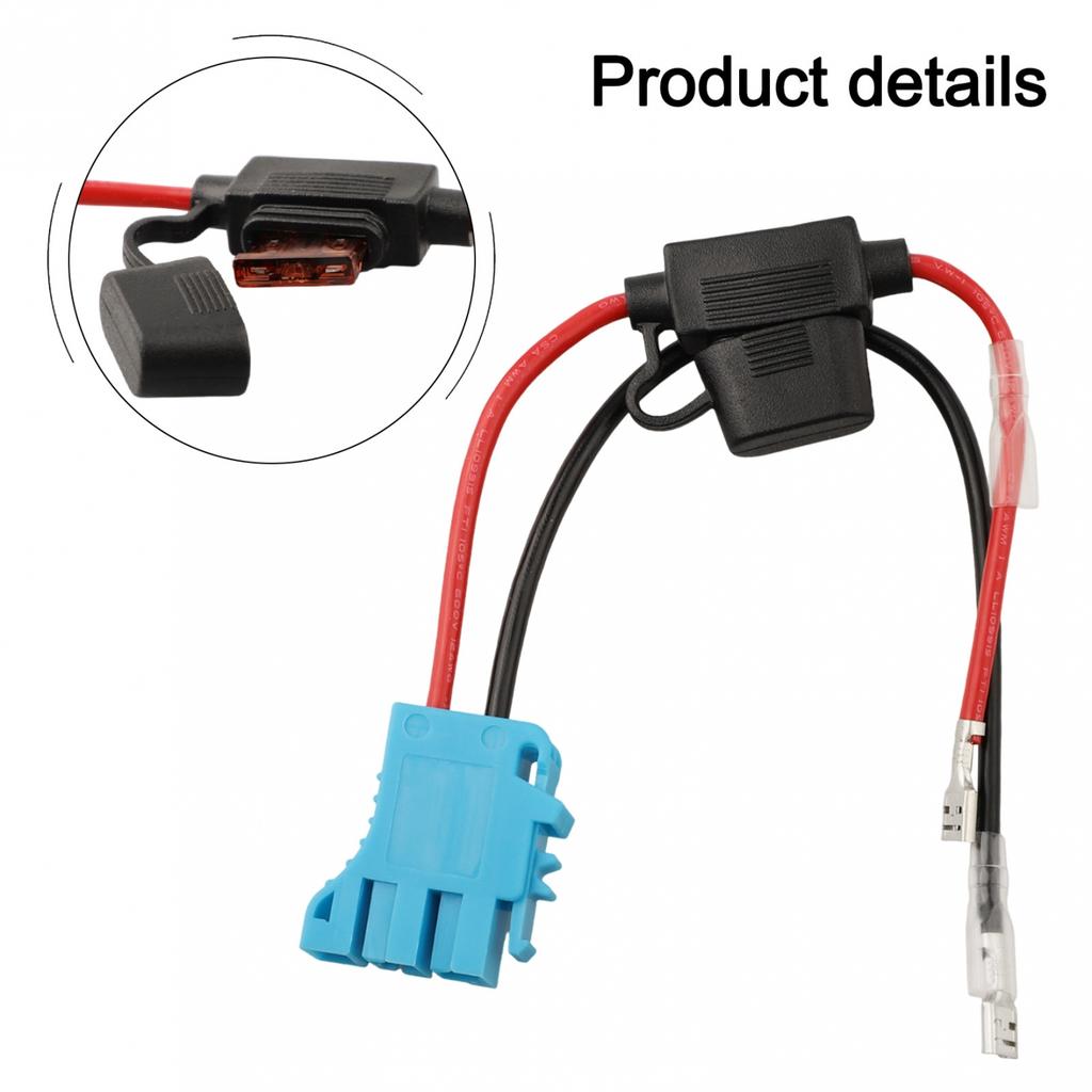 Robust ABS Plastic Wiring Harness Connector for Peg Perego 12V SLA Battery