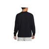 Nike Sportswear Premium Essentials Solid Crewneck Long Sleeve T-Shirt Men Tops Black DO7391-010