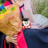 10 pcs/set Graduation Ceremony Mini Bear Flower Bouquet Celebrate Party Doctor Cap Bear Toy  Kids
