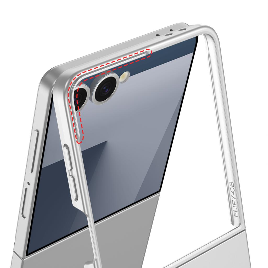Ultra-thin Plastic Hard Case for Samsung Galaxy Z Flip 7 Shockproof Protective Matte Slim Phone Cover for Galaxy Z Flip7 Case