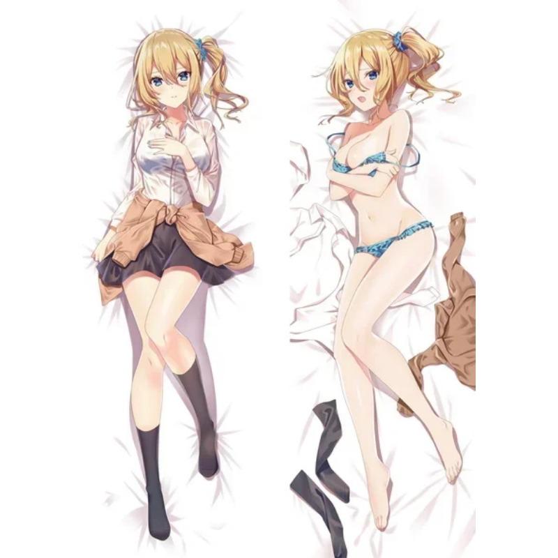 180 см Японское аниме Кагуя-сама: Love Is War Fujiwara Chika Dakimakura Otaku мужской чехол для подушки Fullbody пледы наволочка подарок 34x100cm Peach Skin