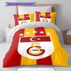 Galatasaray SK Pattern Bedding,Quilt Set Quilt Cover Pillowcase Home Birthday Gift(1 * duvet cover + 2 * pillowcase, without core)