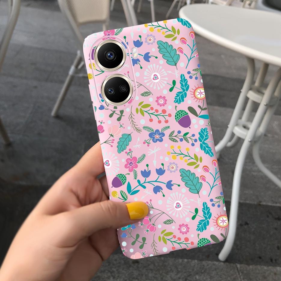 For Huawei Nova 10 SE Case BNE-LX1 BNE-LX3 Cute Candy Painted Cover Soft Silicone Case For Huawei Nova 10SE Nova10 SE Back Cover