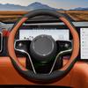 For AITO M9 2026 M7 M8 Anti-slip Leather Car Steering Wheel Cover Interior Accessories Breathable Handle Decor Covers