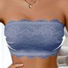 Trägerloser Push-Up-BH für kleine Oberweite, formgebend, nahtlos, atmungsaktives Netz-Spitzen-Damen-Dessous