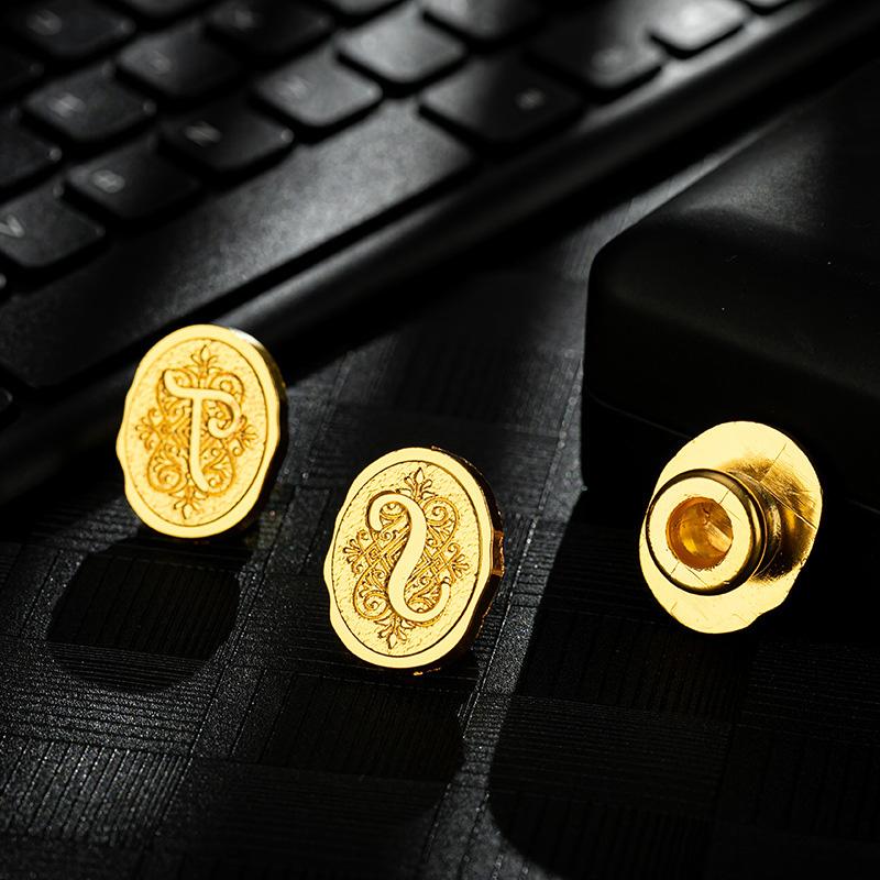 LetterA-Z Wax Seal Stamp DIY Sealing Wax Stamp Head for Scrapbooking Wedding Invitation Photo Album Dedicated Seal Stamp DIY