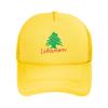 Lebanon Name with Lebanese Flag Cedar Tree Design Casquette  Unisex Outdoor Hats  Adjustable Snapback Cap Casual Baseball Caps