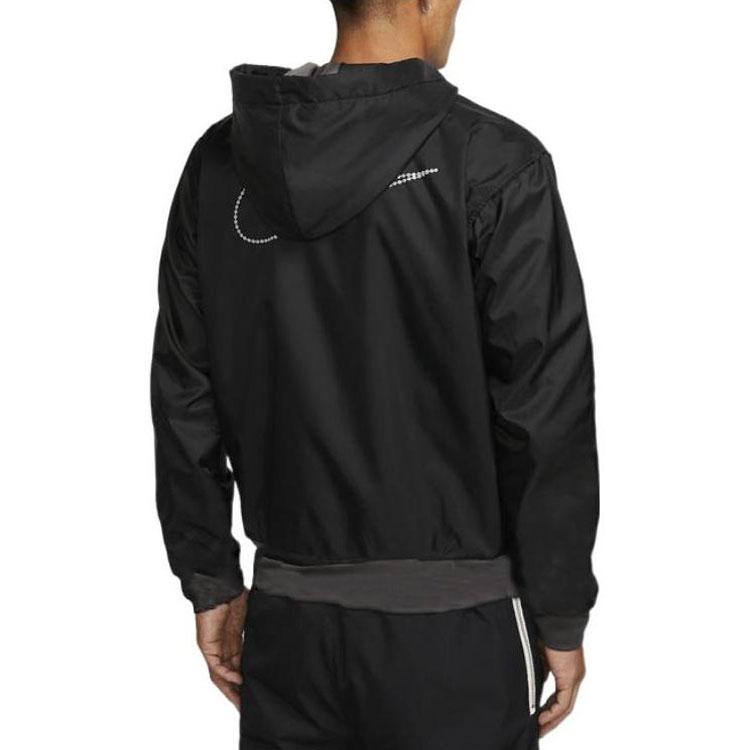 Nike Jackets Men's Black Hooded Moderate Other DQ6185-010