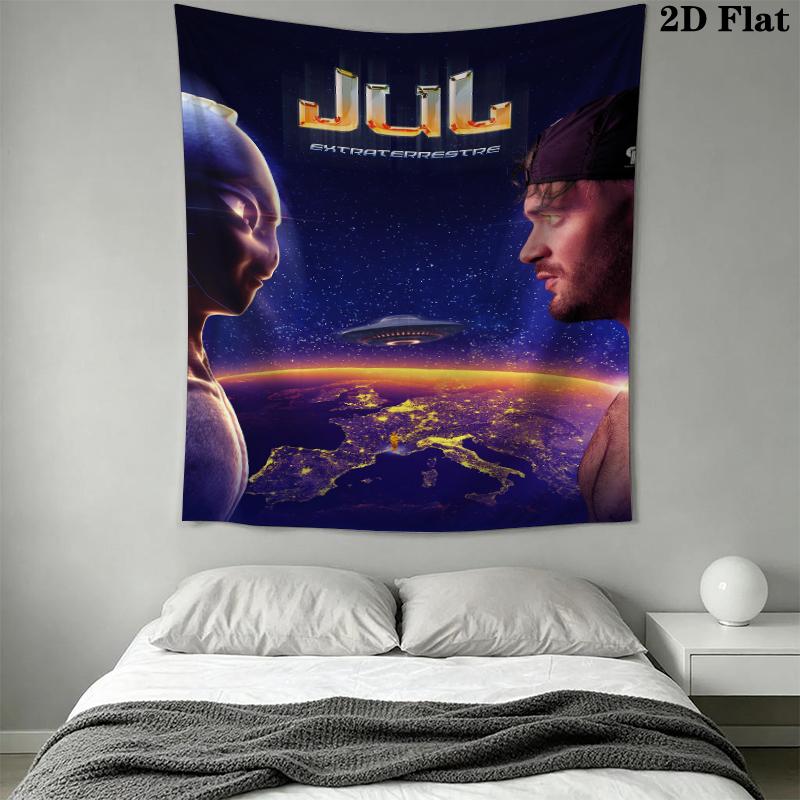 Jul C'Est Pas Des Lol Wall Tapestry Aesthetic Wall Hanging Printed Fabric Blanket Decorative Tapestries for Bedroom Living Room Home Decor