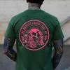 May The Bridges I Burn Light My Way Skull Gothic On Back T-Shirt