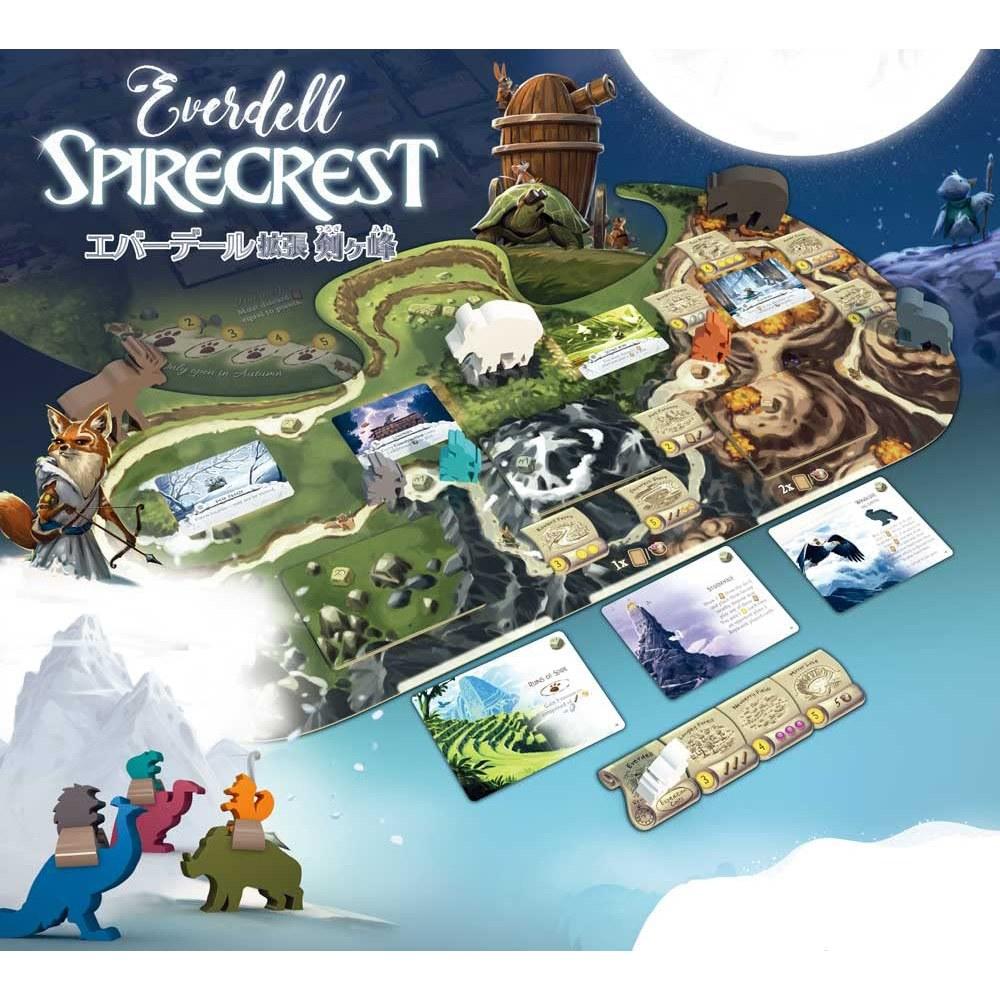 Arclight Everdale Expansion Spirecrest Fully Localized Version for 1-4 Players 40-100 Minutes Ages 14 and Up