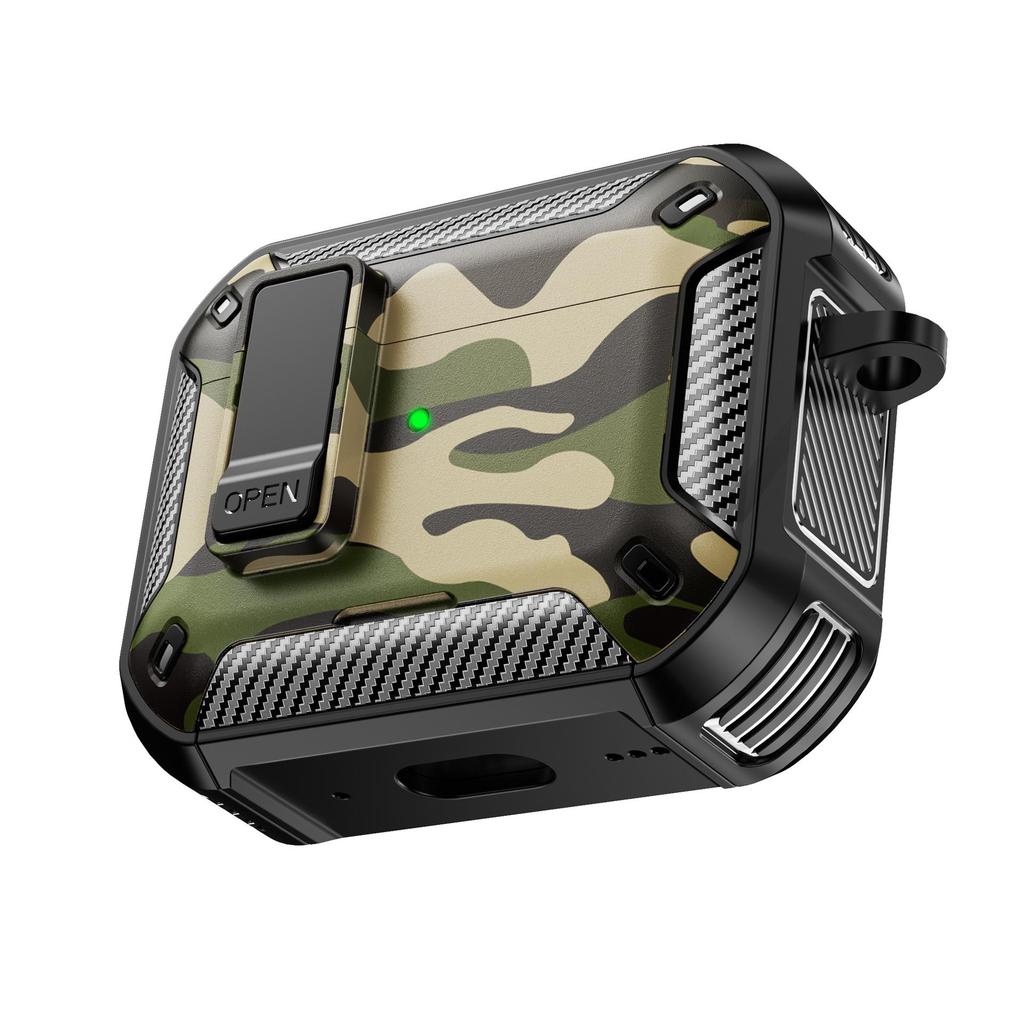 Bluetooth Protective Case for Apple AirPods Pro 2/3/4 with Buckle