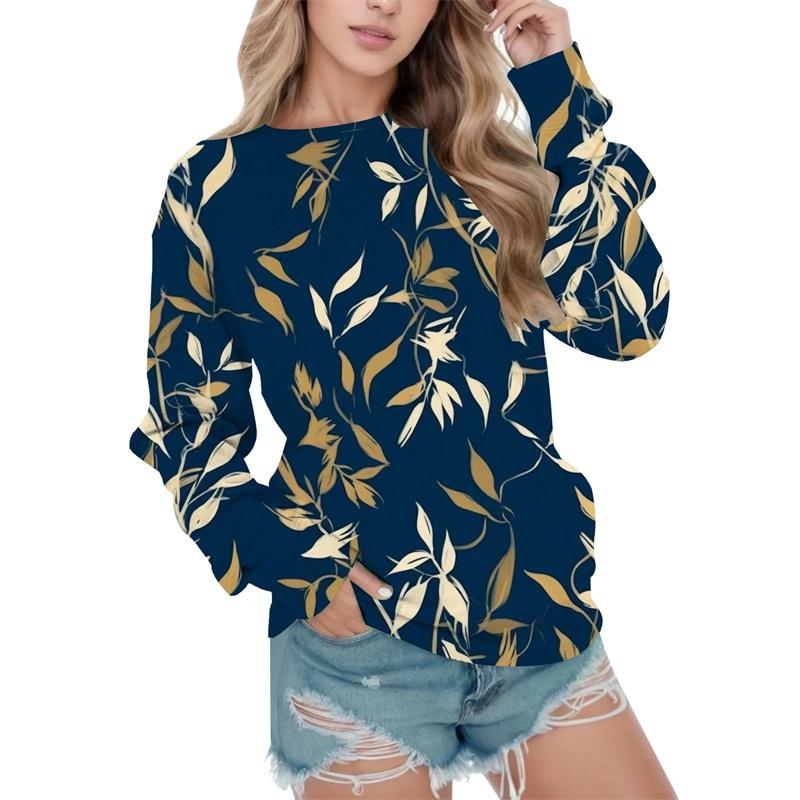 Зимние толстовки Harajuku с 3D-цветочным принтом для женщин, пуловеры с леопардовым принтом и пайетками, унисекс, модная уличная одежда, верхняя часть 5XL