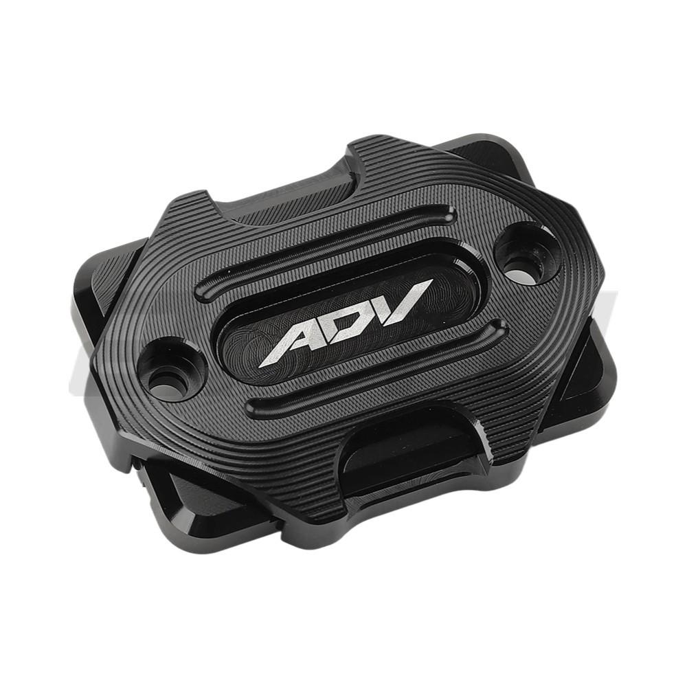 Suitable ADV160/150 Motorcycle Modification Accessories CNC Aluminum Alloy Disc Brake Pump Cover Oil Pot чёрный