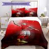 Arsenal Bedding Set Breathable Duvet Cover with Pillowcases Decorative Bed Linen for Bedroom Home Decoration Birthday Gift