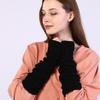 Autumn and Winter Half Finger Knitted Women's Gloves Long Warm Fingerless Sleeves Arm Sleeves