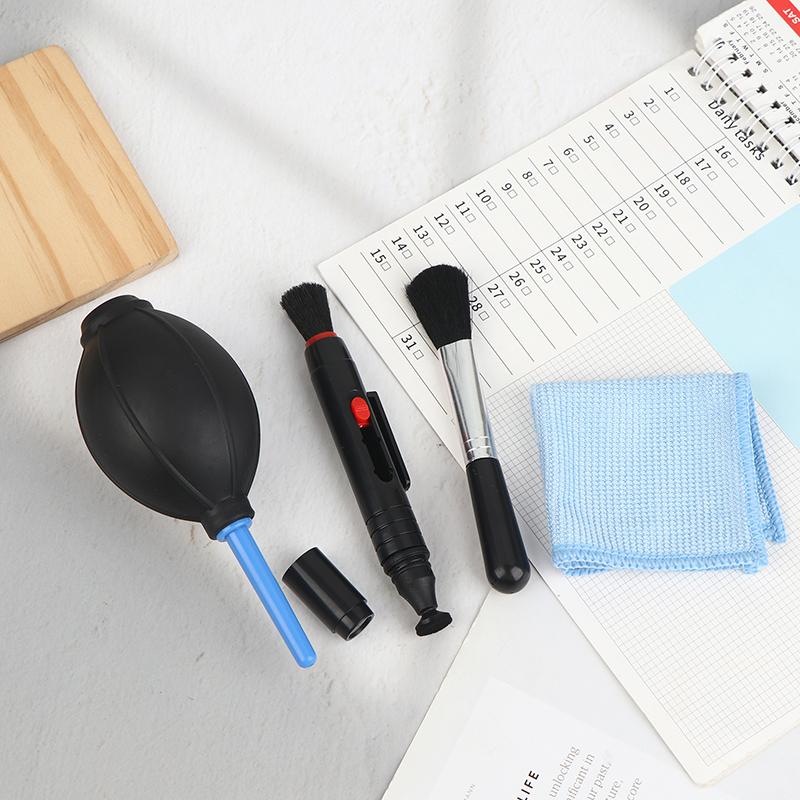 Lens Cleaning Pen With Soft Brush Double-Sided Carbon Head For Camera Lens Optical Lens Glasses Ps4 Ps5 Vr Headset Cleaning