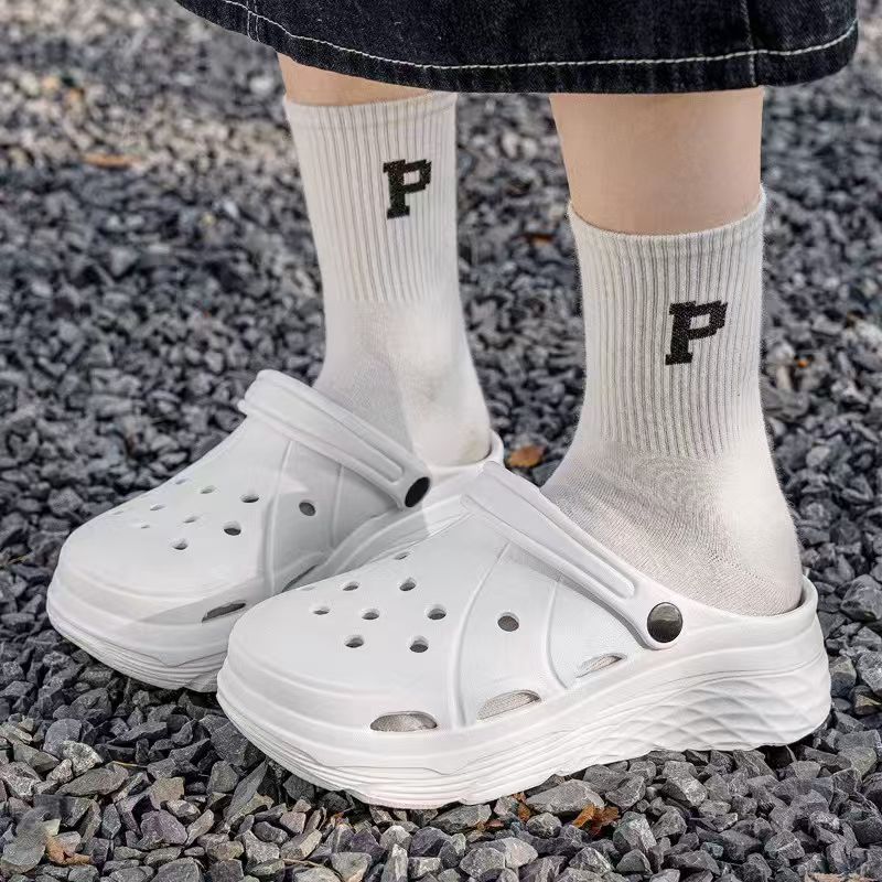 Women's Outdoor Fashionable Simple Clog Shoes Suitable Home Beach Casual Comfortable Sandals
