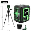 High-Precision Mini Green Laser Level: 2-Line, Outdoor Visible, Strong Infrared Light Marker