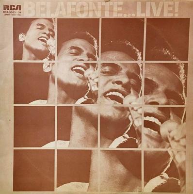 LP Schallplatte HARRY BELAFONTE - Belafonte...live! RCA503334PROMO RCA 1972 Japan Pop Gebraucht