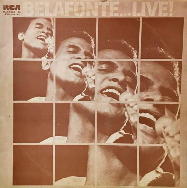 

LP Record HARRY BELAFONTE - Belafonte...live! RCA503334PROMO RCA 1972 Japan Pop Used