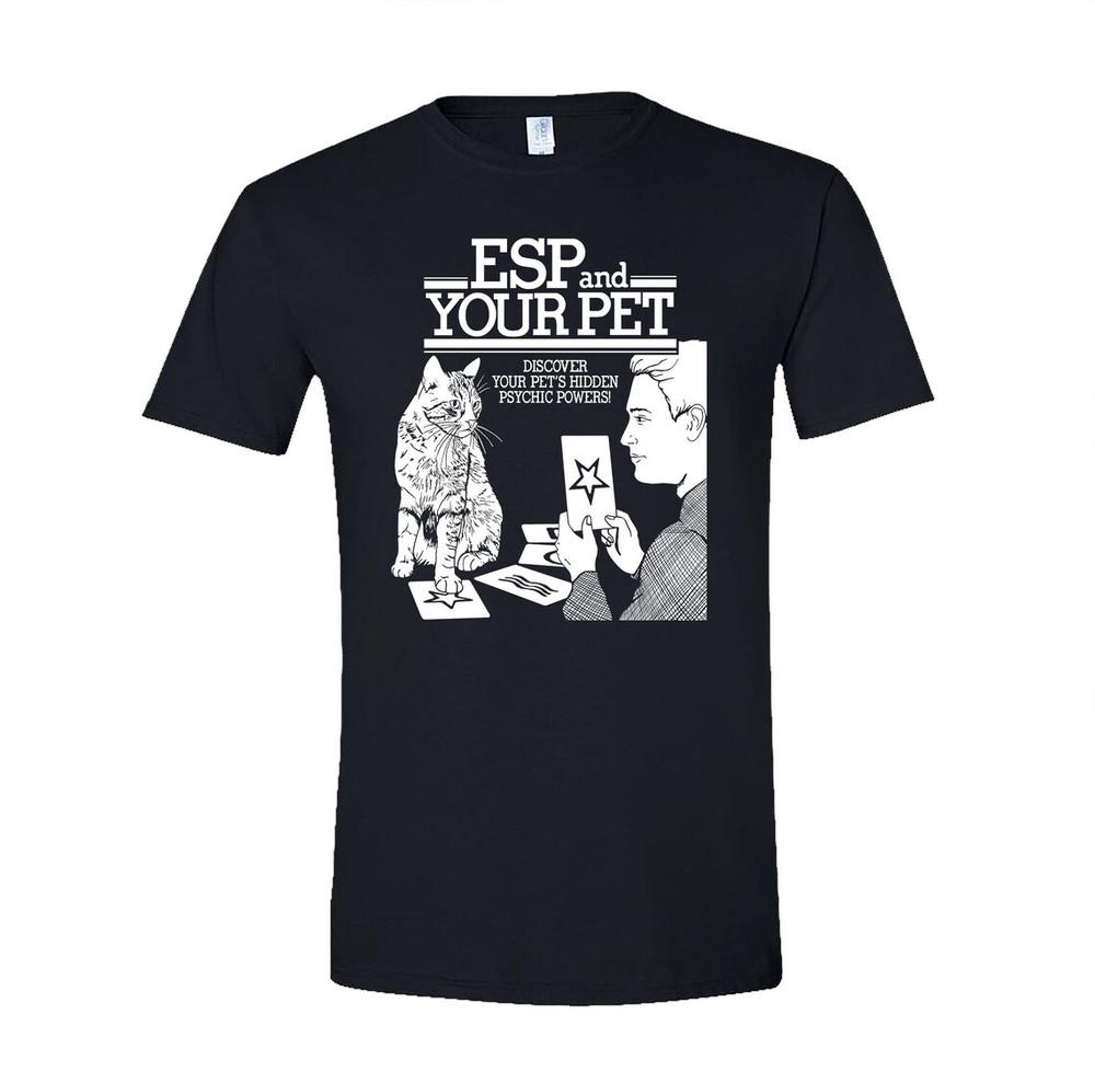 

ESP and YOUR PET Shirt psychic pets cute cats weird kawaii cult, Unisex Tee 3XL