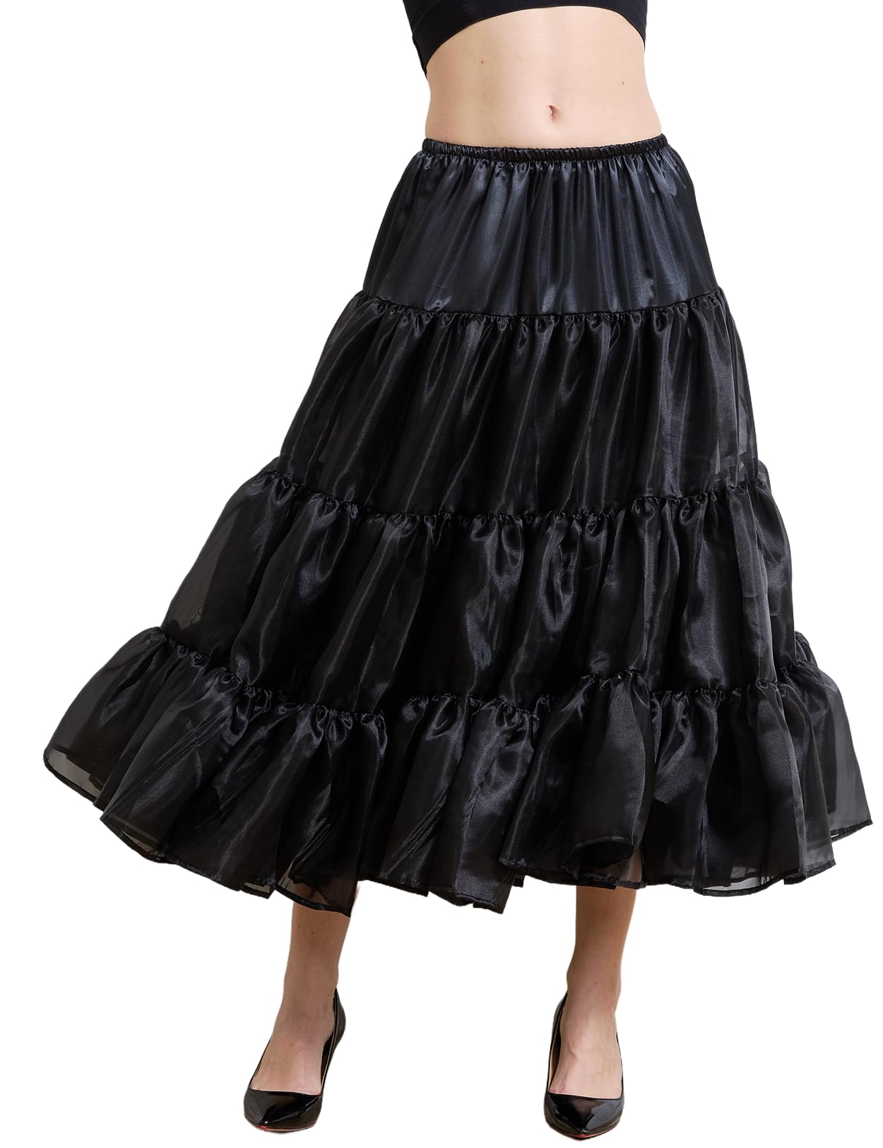 

[BEAUTELICATE] Pannier, Halloween, Stage, Lolita, School Festival, Event, Gothic Lolita, Cosplay, Folk Dance, Waltz Turn, Short, Black, 80cm Length, M
