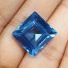 Certified Natural Blue Sapphire 18 Ct Fancy Shape Faceted Loose Gemstone