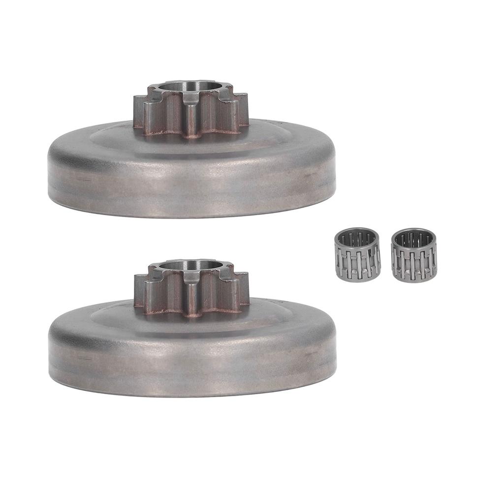 Tronçonneuse 7 Dents Tambour d'Embrayage Kit Roulement à Aiguilles Pignon Accessoires pour Husqvarna 350 340 345 445
