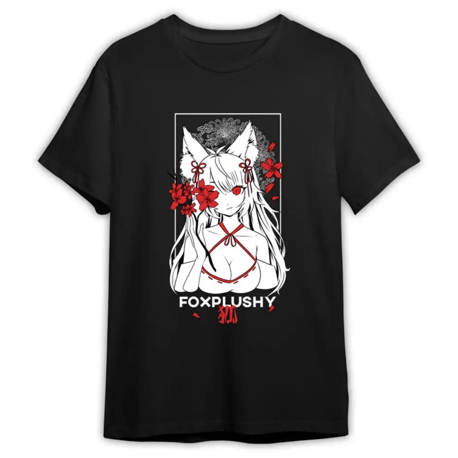 

Foxplushy Flower Petal T-Shirt S чёрный