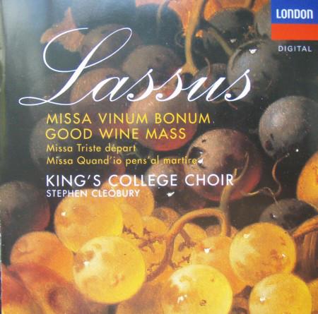 

CD LASSUS - 3 Masses 4443352 London Records 1996 Germany Classical Used