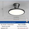 Minimalist Eye-Protection Invisible Ceiling Fan with LED Light